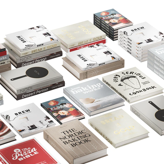 146 decorative books set 17 kitchen and cooking P03 — Descargar