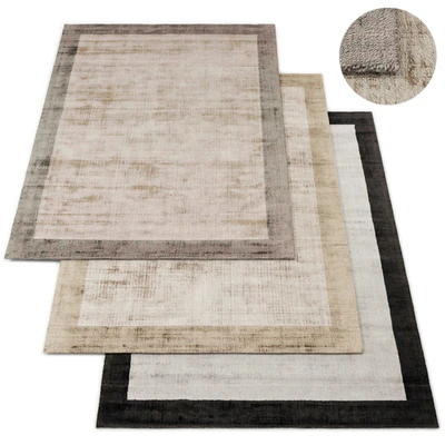 Viscose Rug Nova Border Collection — Ver 1