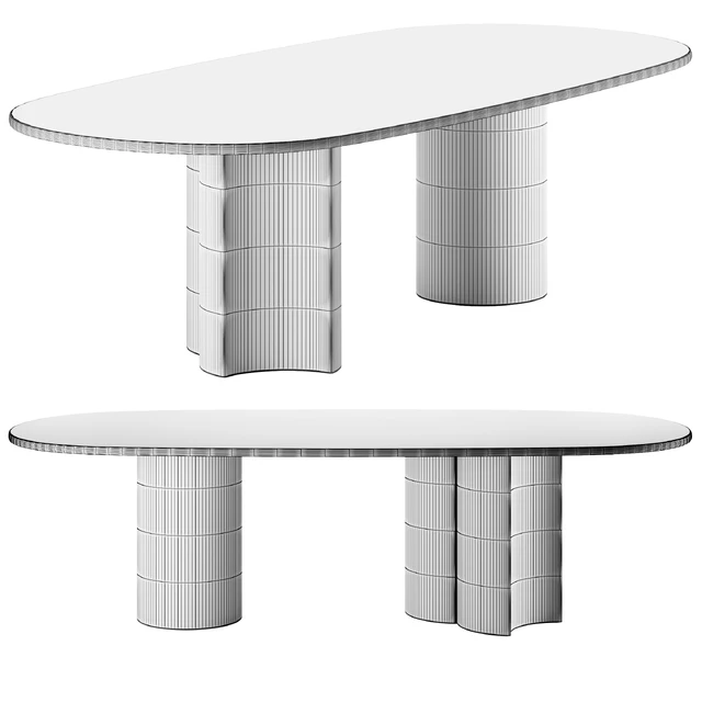 BOL | Oval table by Zanotta — Скачать