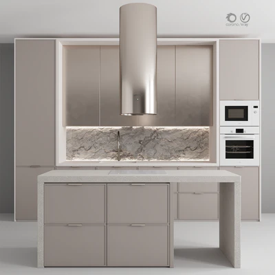 Kitchen No. 108 "Stone Beige" — Ver 1