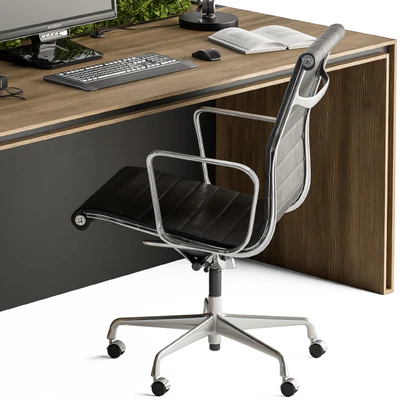 Office Furniture - employee Set 17 — Вид 3
