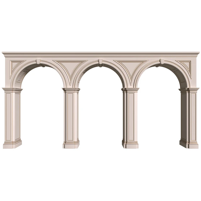 Арка в классическом стиле. Арочный межкомнатный проем.Аркада.Door Portal.Arched Opening.Arched doorway — Скачать