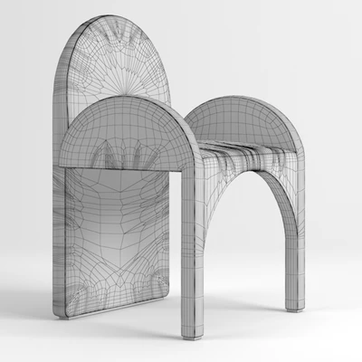Cuff arc armchair Cuffstudio — Ver 3