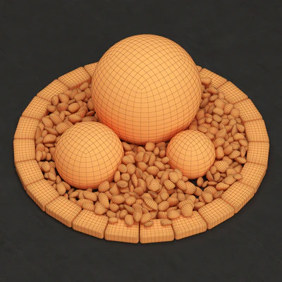 stone flower bed — Ver 2