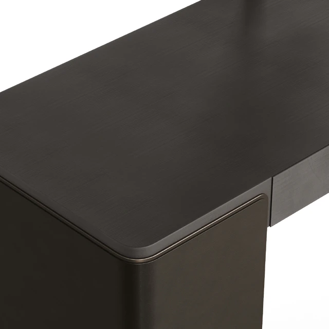 Fendi Icon Lady Desk with Mirror ( Charcoal Fiddleback Sycamore ) — Скачать