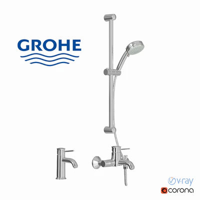 Shower set GROHE faucets — Ver 1