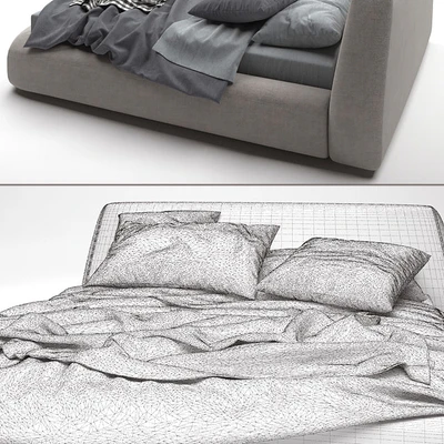 Big Bed Poliform — Ver 3