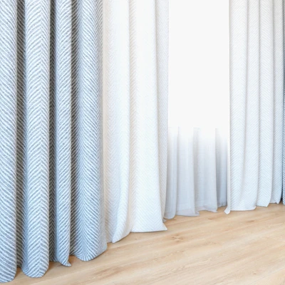 Curtains 32 | Curtains with tulle — Ver 2