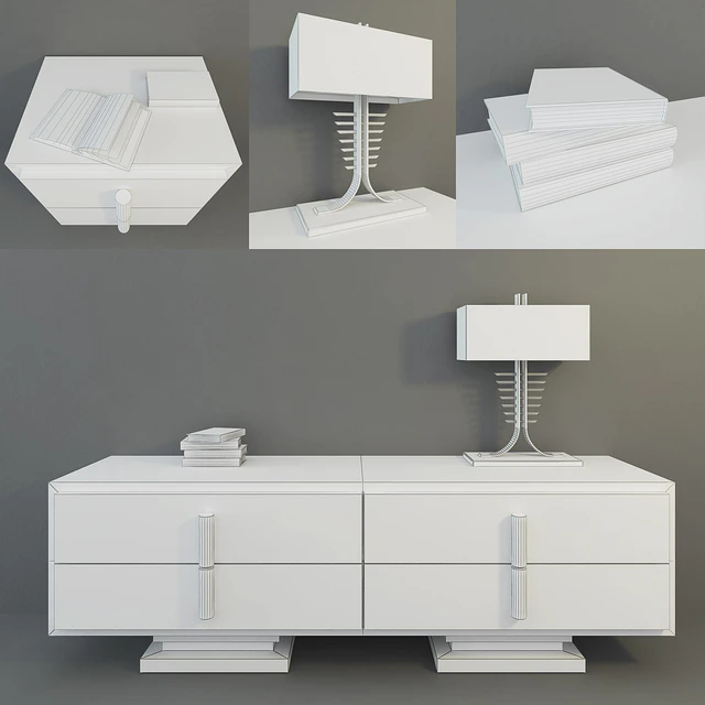 Smania Nestor dresser and nightstand — Descargar