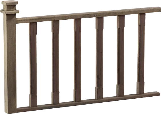 modular wooden railing 004 — Скачать