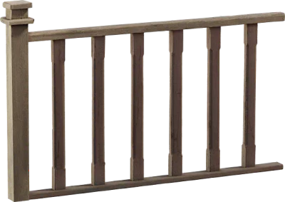modular wooden railing 004 — Скачать