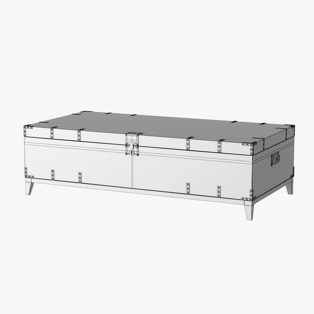 CAYDEN CAMPAIGN RECTANGULAR TRUNK TABLE — Descargar