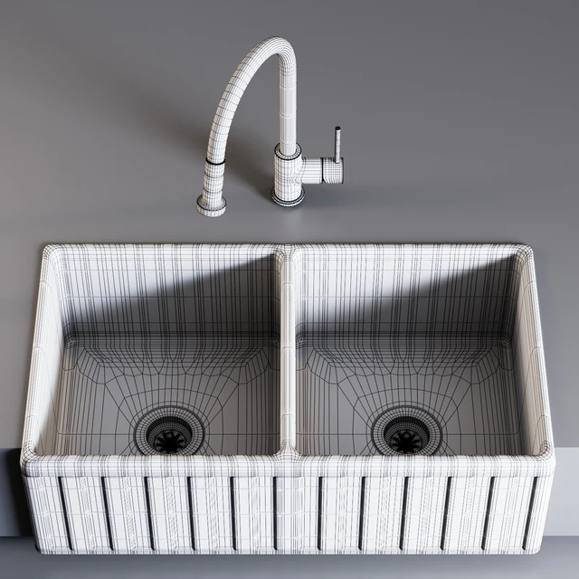Sink Oldham and Mixer Royden — Descargar