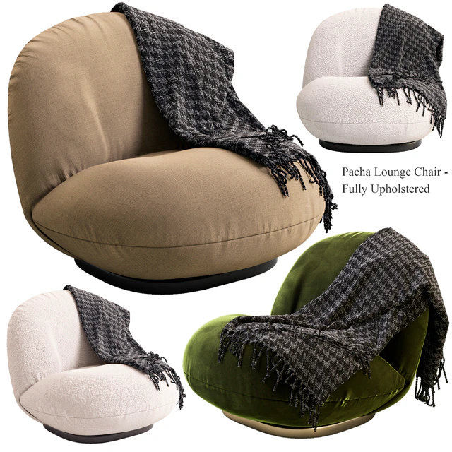 Pacha Lounge Chair by GUBI — Скачать