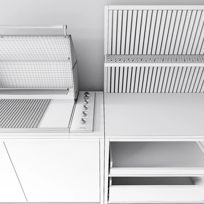 Kaufmann GrillKitchen Block Outdoor Kitchen — Ver 4