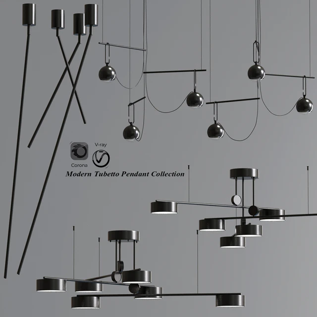 Modern Tubetto Pendant Collection — Скачать