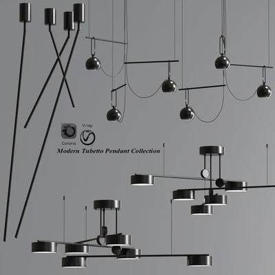 Modern Tubetto Pendant Collection — Вид 1