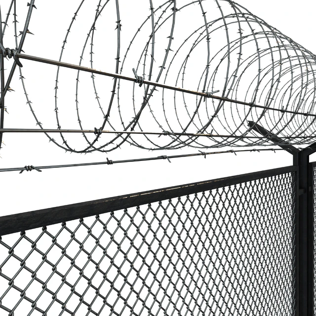 Barbed wire fence — Descargar