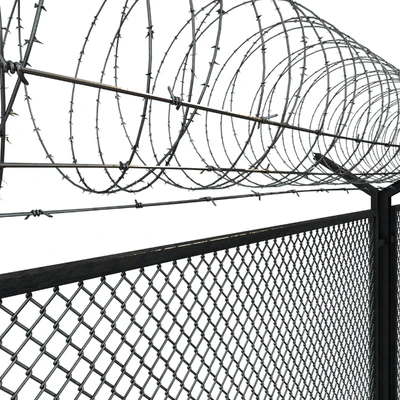 Barbed wire fence — Ver 2