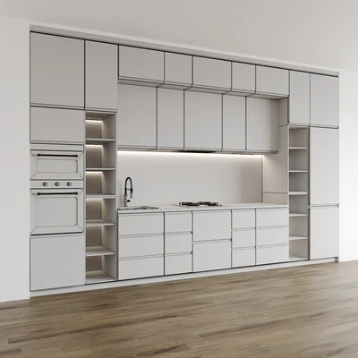 Modern kitchen Ikea Voxtorp — Вид 3