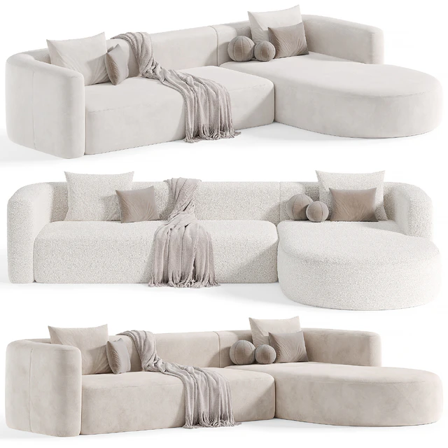 Soft Velvet Sofa By Acanva — Descargar