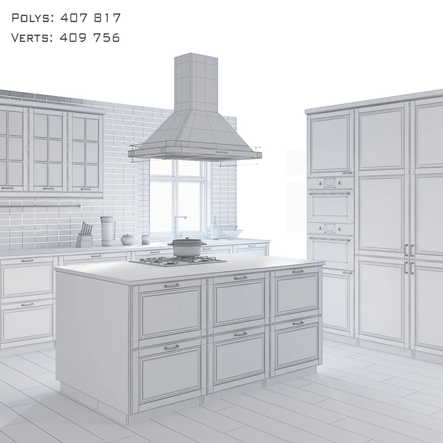 Kitchen IKEA Method BODBYN — Descargar