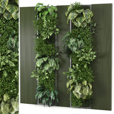 indoor wall vertical garden - Set 953 — Ver 1