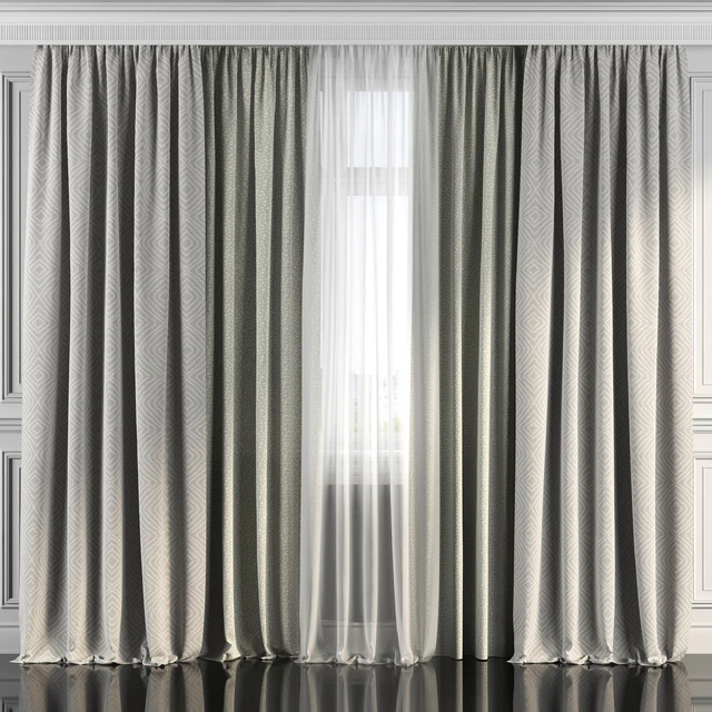 Curtains with window 177 — Descargar
