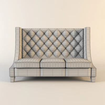 Sofa for restaurant, cafe — Ver 2