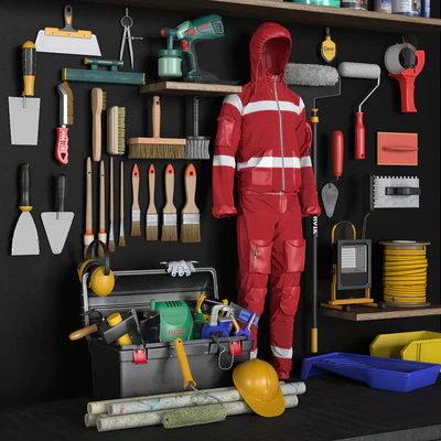 garage tools set 9 — Вид 3