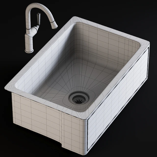 Sink Farmhouse Mixer Pieta — Descargar