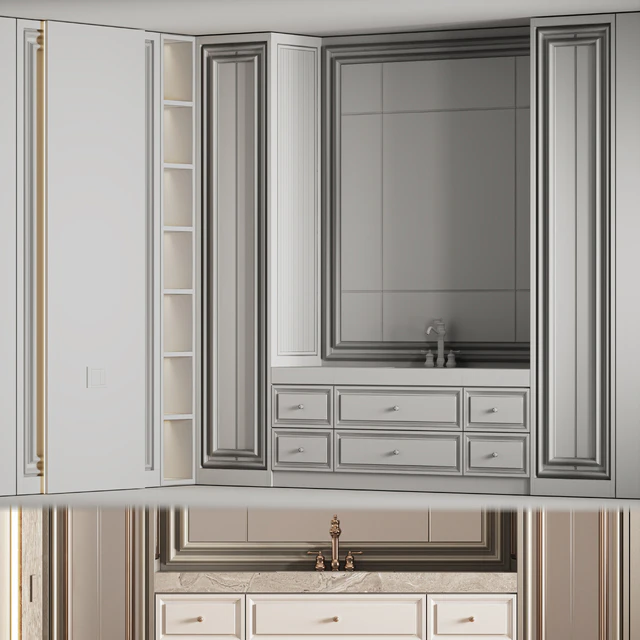 Bathroom Furniture Set 15 — Descargar
