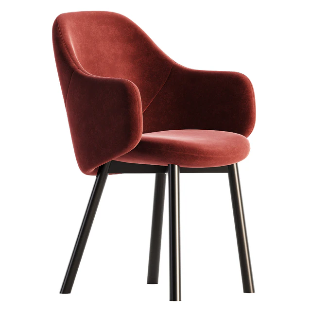 ALBU Easy chair with armrests By TON — Скачать