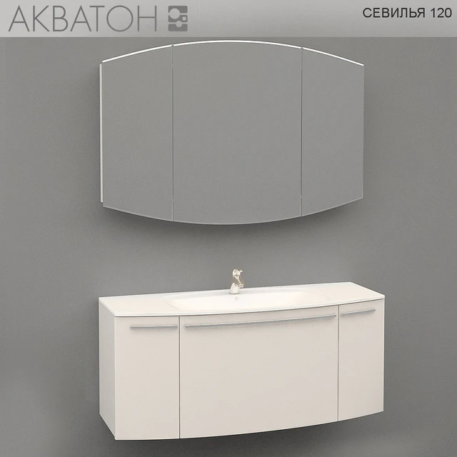 Мебель Акватон Севилья 120 — Скачать