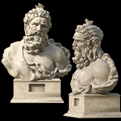 Bust of Neptune — Ver 1