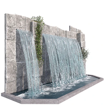 Large waterfall — Ver 5