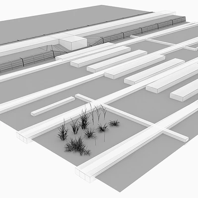 Road, sidewalk, curb, grass 2 — Ver 3
