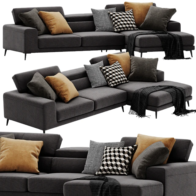Ditre Italia Anderson Chaise Lounge — Descargar