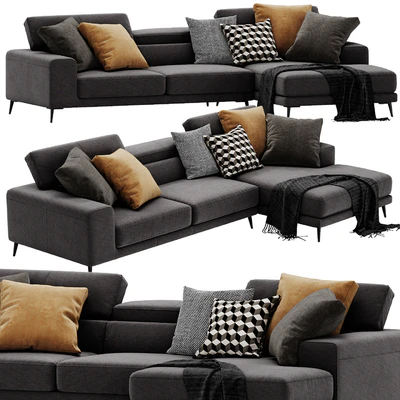 Ditre Italia Anderson Chaise Lounge — Ver 5