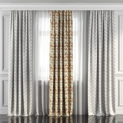Curtains with window 117 — Ver 2