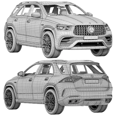 Mercedes-Benz AMG GLE 63 2021 — Вид 3