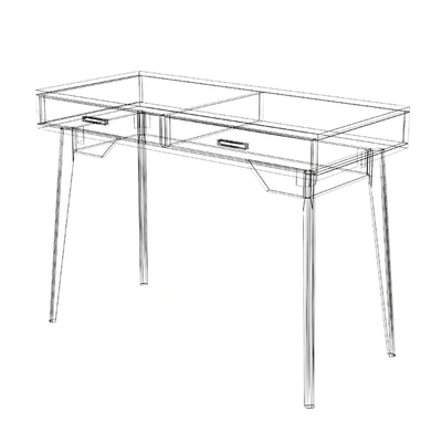 Skandica - Horten (Nordic Scandi) Desk — Ver 3