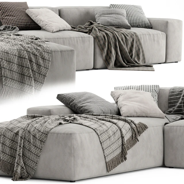 Jesse Daniel Chaise Longue Sofa — Descargar