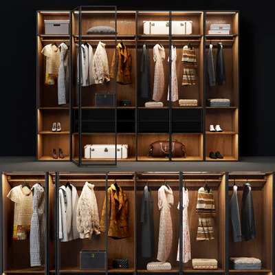 Wardrobe Molteni Gliss Master — Ver 3