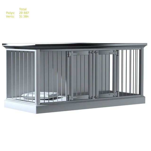 Damien Double Wide Credenza Pet Crate by Archie & Oscar — Descargar