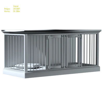 Damien Double Wide Credenza Pet Crate by Archie & Oscar — Ver 2