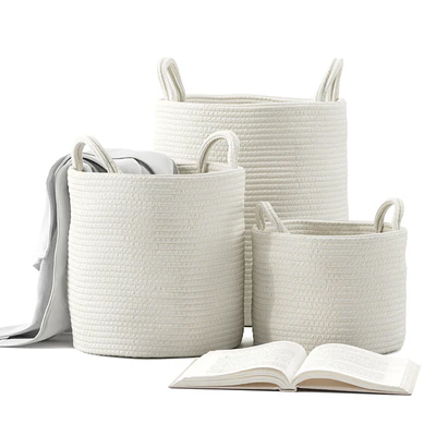 Basket with Handles Set 01 ZARA HOME — Ver 1