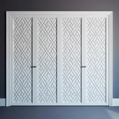 Built-in closet \ fitted wardrobe — Ver 1