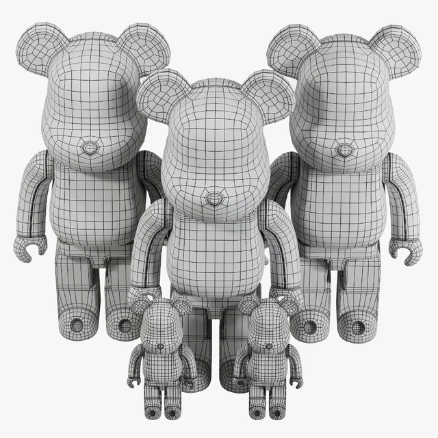 Bearbrick / Keith Haring — Descargar