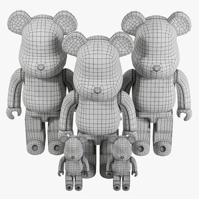 Bearbrick / Keith Haring — Ver 4